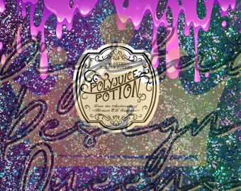 Wizard Potion/Sublimation/Tumbler/Drip/Design/Wrap