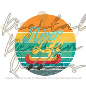 River Life/PNG/Sublimation/Digital Image/Tumbler