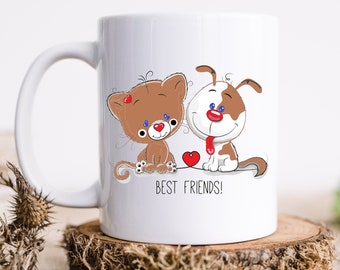 Fur-Ever Friends - Paws-itively Besties - Whisker Kisses and Wet Noses - The Dynamic Pet Duo - Two Paws Up - Feline and Canine Companions