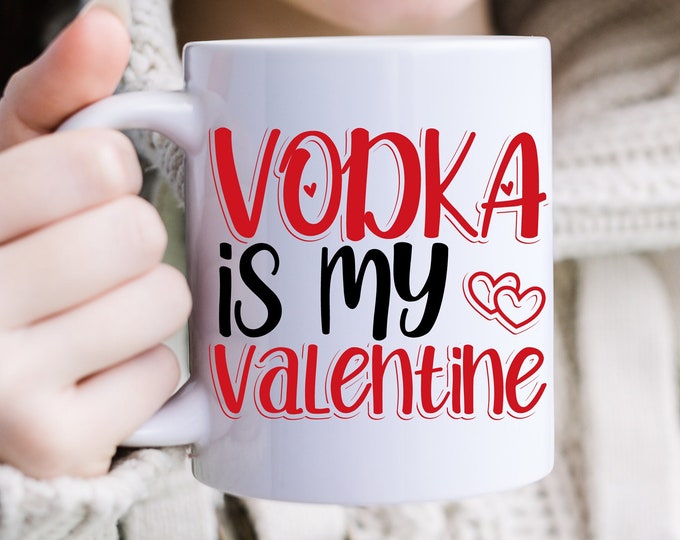 Vodka Vibes My Heart Belongs to the Spirits - Vodka Sweetheart A Love Story in Every Sip - Heart and Shots Vodka My Valentine Forever