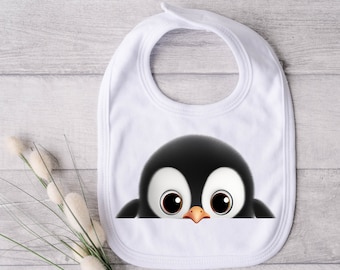 Mini Menagerie Bib Collection - Wild and Wonderful Baby Animals Bibs - Furry Friends Baby Bibs - Adorable Animal Babies - Cute Creatures Bib