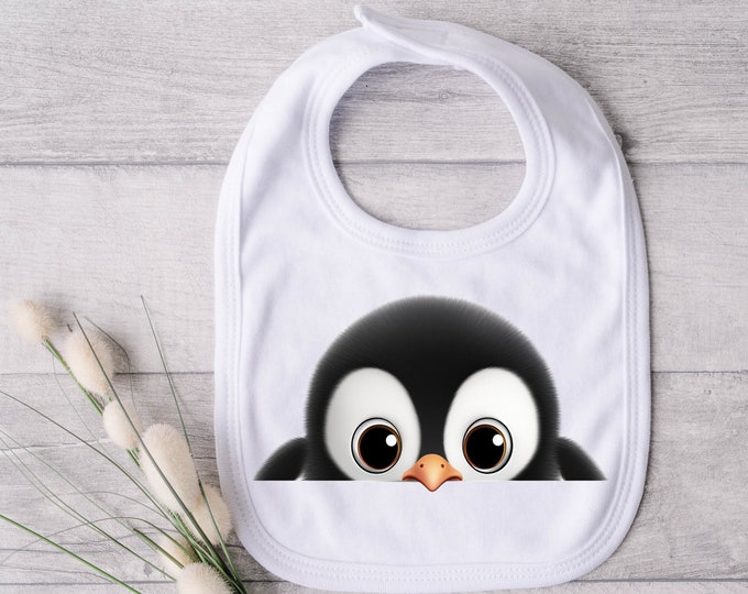 Mini Menagerie Bib Collection - Wild and Wonderful Baby Animals Bibs - Furry Friends Baby Bibs - Adorable Animal Babies - Cute Creatures Bib