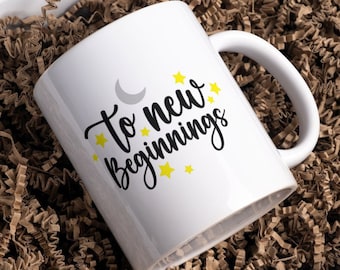 Fresh Start Mug - Beginning Anew Mug - New Chapter Mug - Clean Slate Mug - Rebirth Mug - Next Step Mug - New Horizons Mug - Next Step Mug