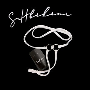 1051 SHbikini, Sexy Hot, Mini, Micro, String mit offenem Schritt, Verspielter String, Weißer String, Spezial-Tanga für Accessoires, Taillierter String