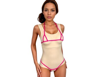 118-1 * Minimalistisches Micro-Bikini-Oberteil und -Unterteil-Set – SHbikini