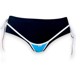 1006-7 * Handmade Micro Thong Bikini Bottoms - Spandex Mini String Swimwear by SHbikini