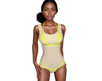 119-2 * Sexy Hot, Mini-Micro, Peekaboo-Bikini, minimalistisches Micro-Bikini-Oberteil und -Unterteil-Set – SHbikini
