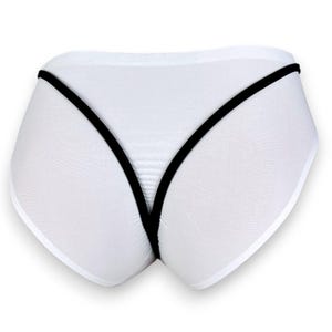 204-8 * Braguita de bikini de microtanga de licra - SHBikini, tanga extrema, lencería, regalo para ella, ropa interior, tanga hecha a mano imagen 6