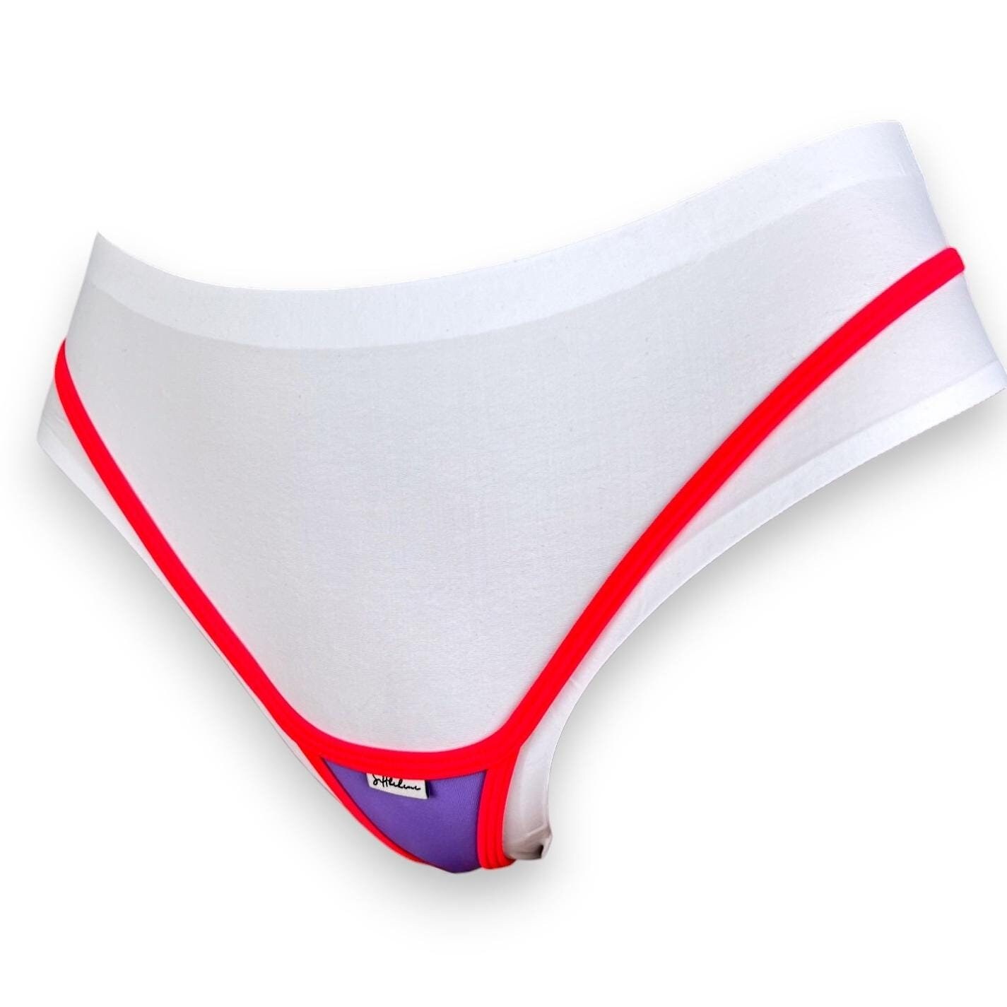111-6 , SHbikini, mini string, g-string, thong, lingerie, underwear, Micro panties, bikini bottom, Fluorescent lingerie