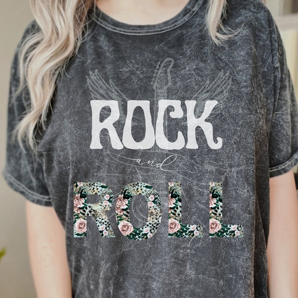 A Mineral Washed Graphic T-shirt