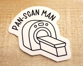 ER sticker, funny gift for emergency medicine doctor physician nurse medical resident surgeon radiologist CT scan technician, donut of truth