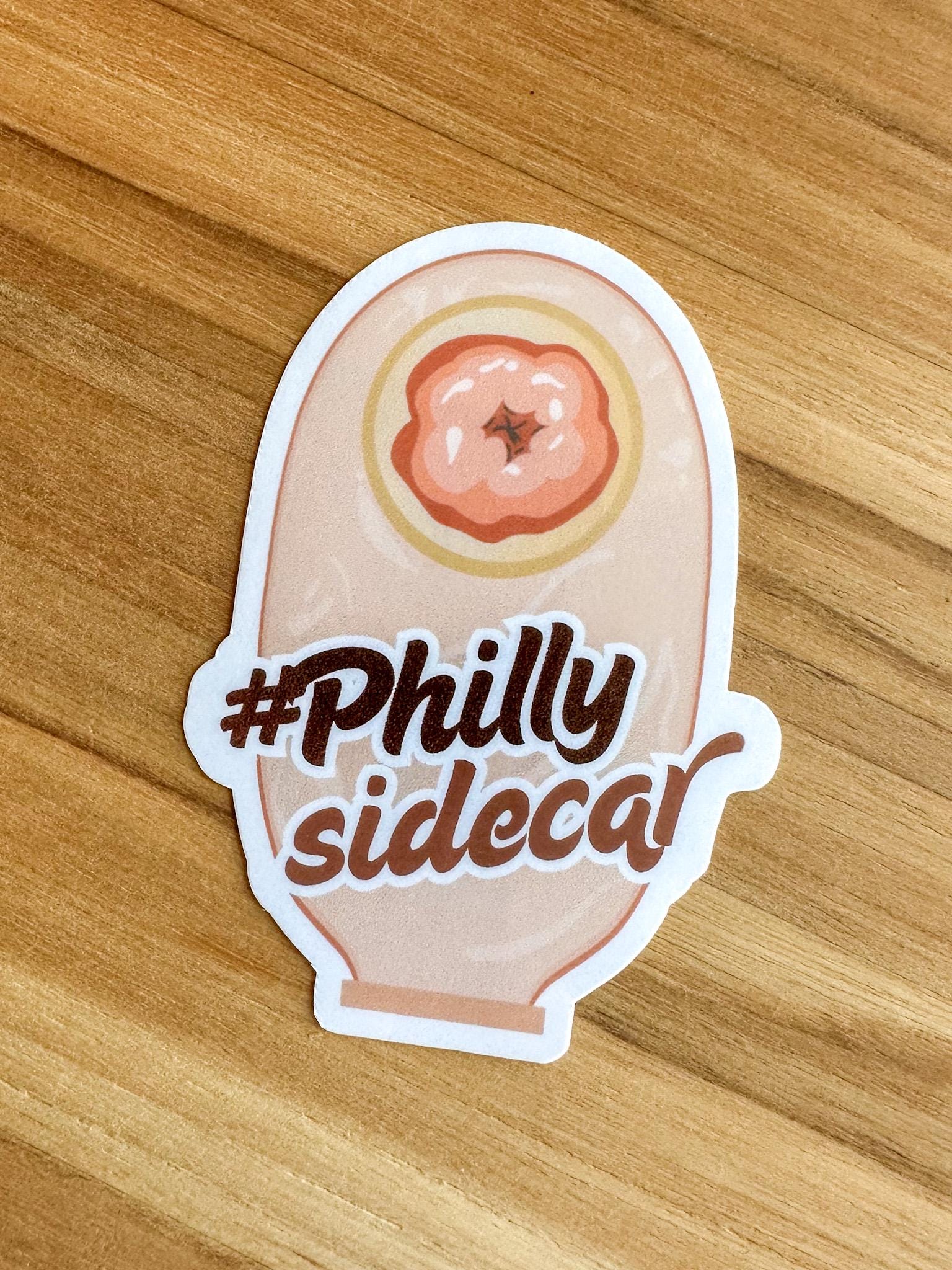 Philadelphia Philly Sidecar Sticker, Colostomy Ileostomy Ostomy Stoma ...