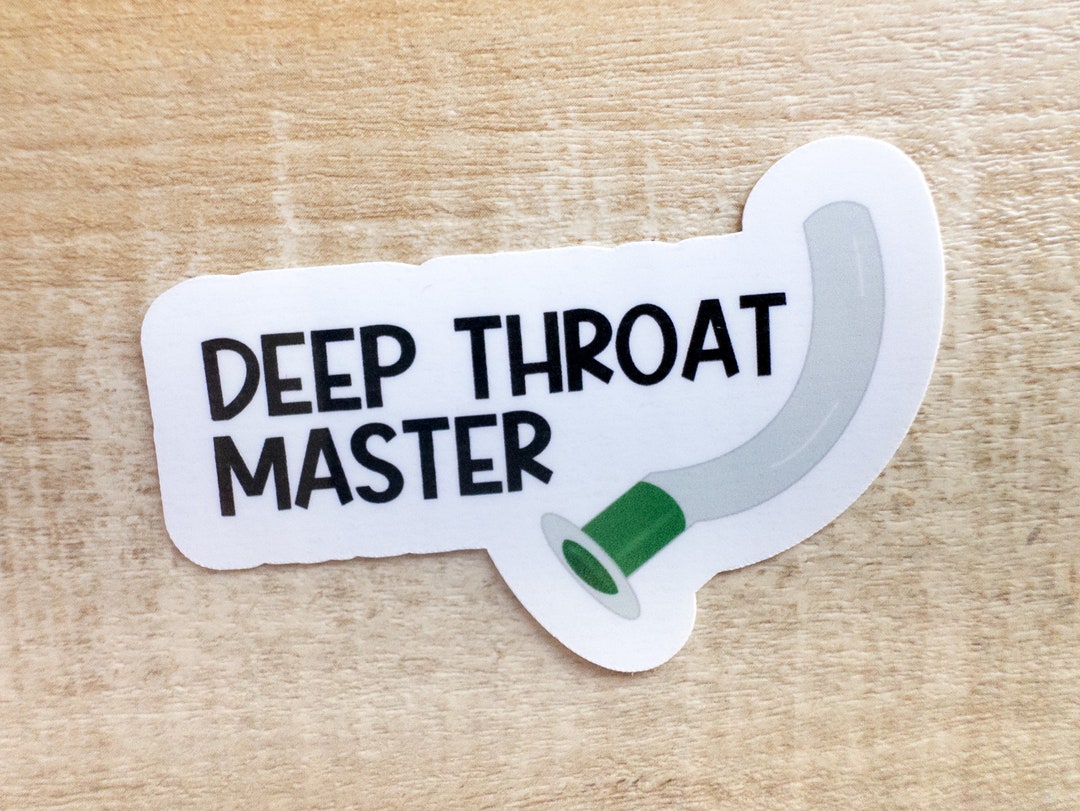 Funny Healthcare Sticker for ER Nurse Emergency Medicine Doctor