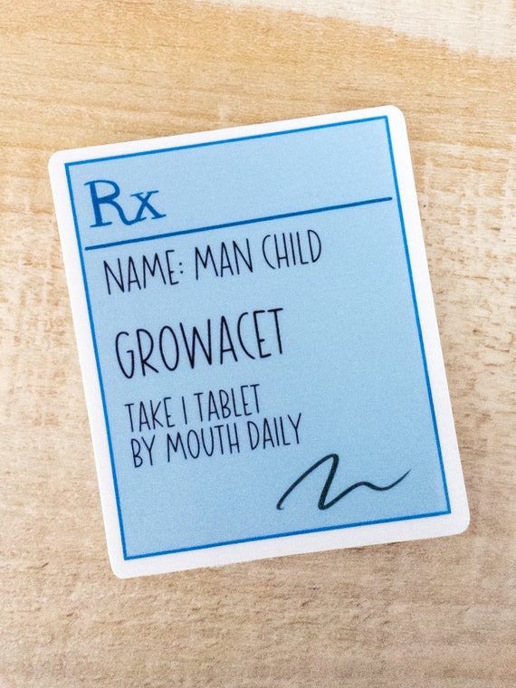 Prescription Note Decal