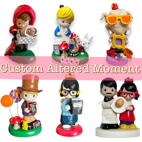 Custom Altered Precious Moments Figurine