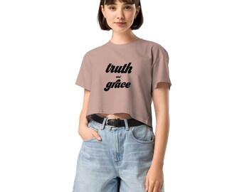 Top corto Truth & Grace