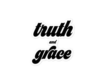 Adesivo Verità e Grazia