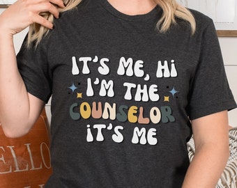 Soy yo Hola, soy el consejero Soy yo Camisa, equipo de consejeros, camisas para educadores, regalo para el consejero escolar