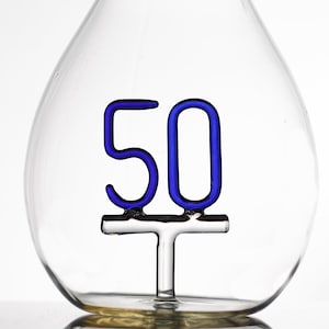 Gift 50th birthday bottle