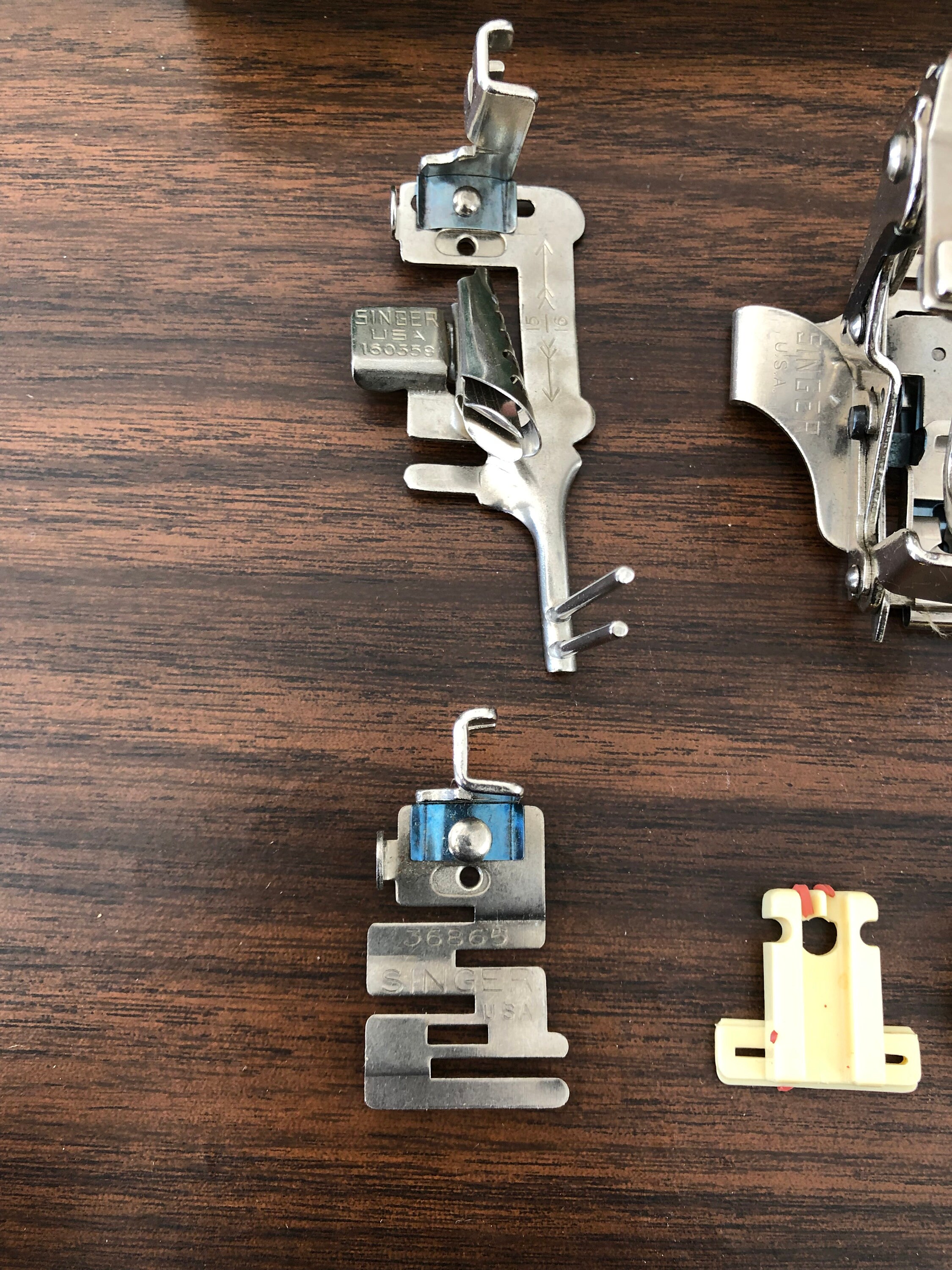 VINTAGE Singer Sewing Machine Attachments Etsy