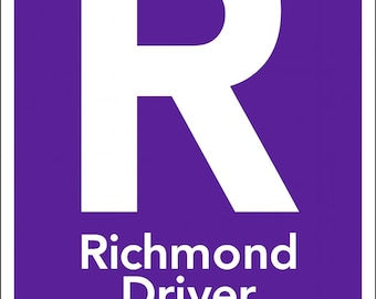 Richmond Driver Magnet Decal