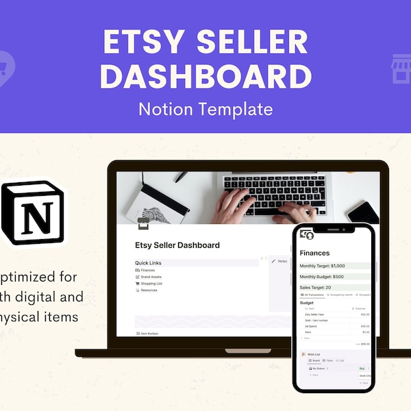Seller Dashboard Etsy