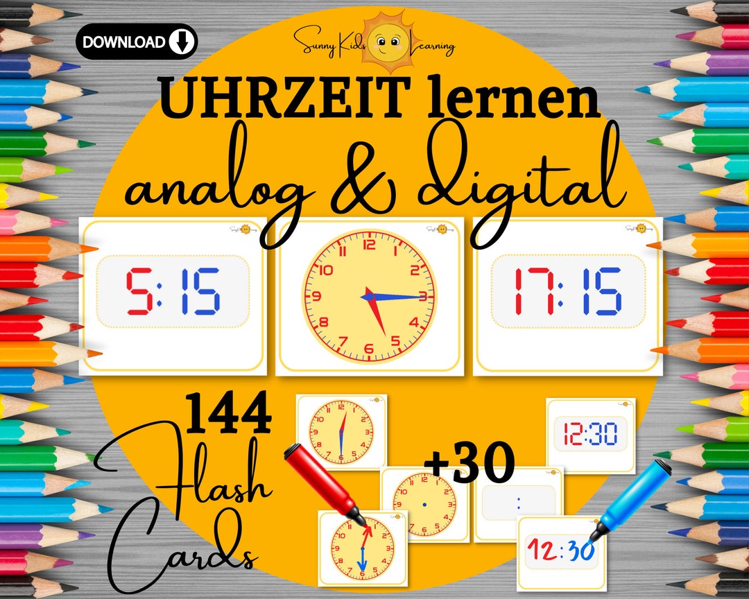 übungen Uhr Lernen App Kostenlos Uhrzeit Lernen Kinder AMSNINK