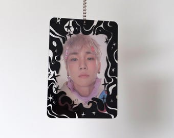 Celestial Stars Transparent Kpop Photocard Holder