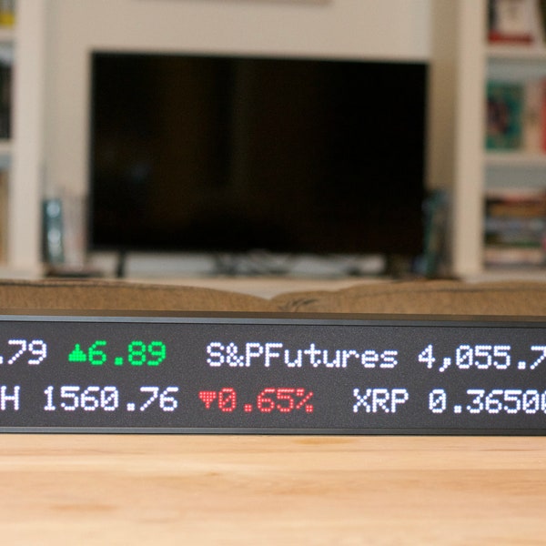 Led Stock Ticker Etsy