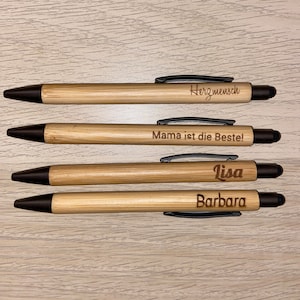 Personalized Bamboo Pen/Engraved Pen/Bamboo Pen with Engraving/Ballpoint Pen/Personalized Sweater
