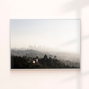 Los Angeles travel print, Minimal Los Angeles print, Los Angeles Wall Art, Los Angeles Photography, Coastal Art, Beach Home Decor