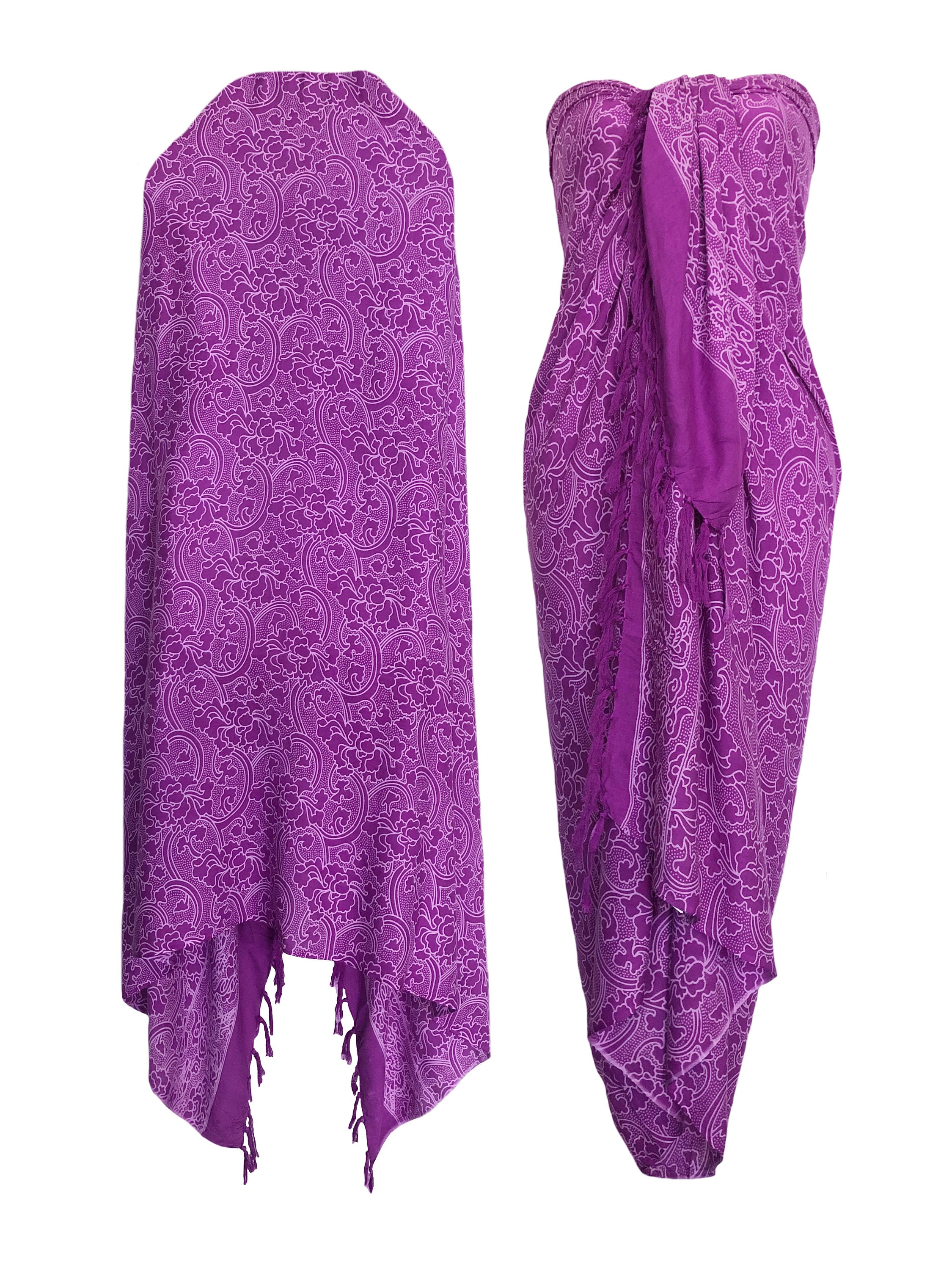 Australian Floral Pink  Women's Beach Sarong Wrap