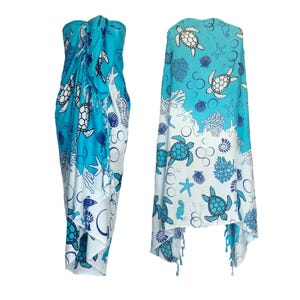 Sarong Beach Wraps from Bali - Animals & Creatures Designs