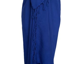 Sarong Beach Wraps from Bali - Plain Colors