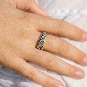 Octopus Single Tentacle Ring  | Beach Rings for Men and Women, Sterling Silver, Beach Themed Jewelry