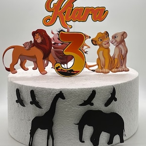 Lion King Cake Topper - Lion King Party Decor