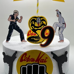 Ninja Kai theme Cake Topper - Cobra Party Decor