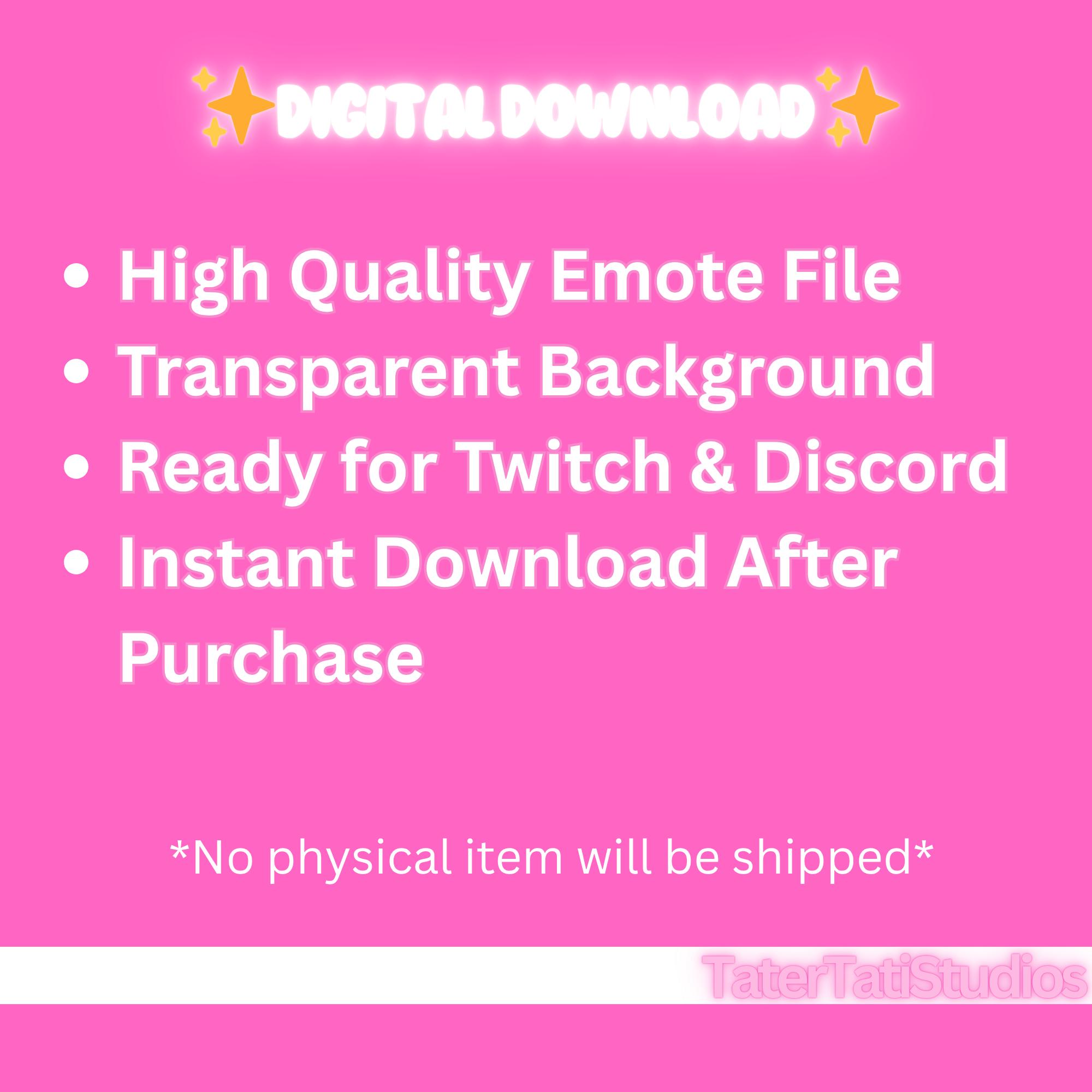 Mega Emote Pack | Chibi Emote | 24 Pack |blue Eyes / Dark Wavy Hair ...
