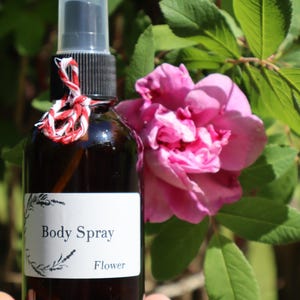 Body Spray, Scented with Essential Oils | All Natural Body Mist, Alcohol, Cruelty Free, Vegan | Natural Perfume, Gift for Her, Birthdays