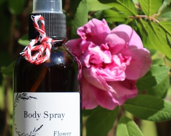 Body Spray, Scented with Essential Oils | All Natural Body Mist, Alcohol, Cruelty Free, Vegan | Natural Perfume, Gift for Her, Birthdays