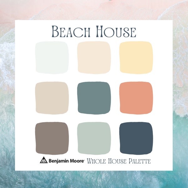 Coastal Paint Colors Etsy