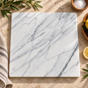 Marble Stone Serving & Pastry Slab Board