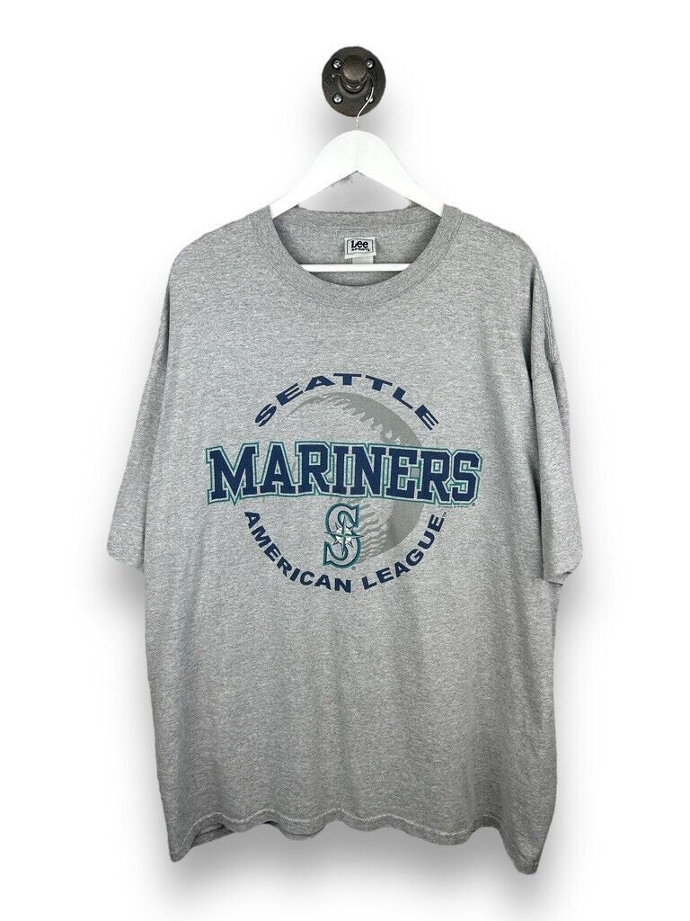 SEATTLE MARINERS SHIRT LEE SPORT BRAND SIZE MED RARE FIND! UNIQUE VINTAGE  L@@K!