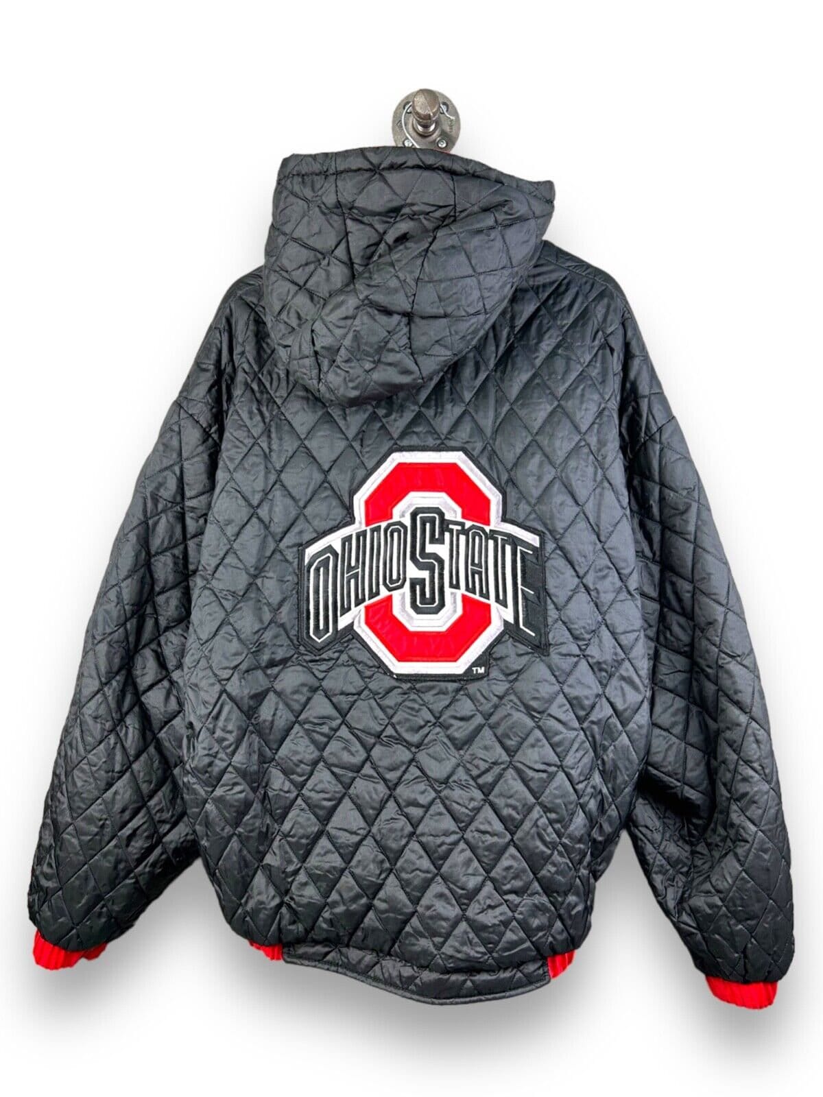 Ohio state reversible bomber jacket sale