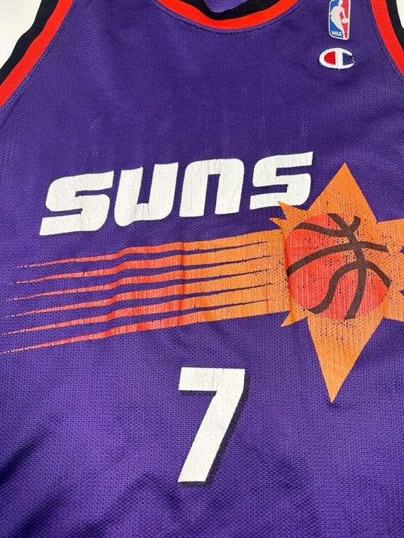 Vintage 90s Kevin Johnson #7 Phoenix Suns NBA Cha… - image 6