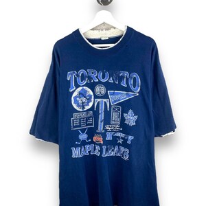 NHL Retro Campbell Conference Logo T Shirt 