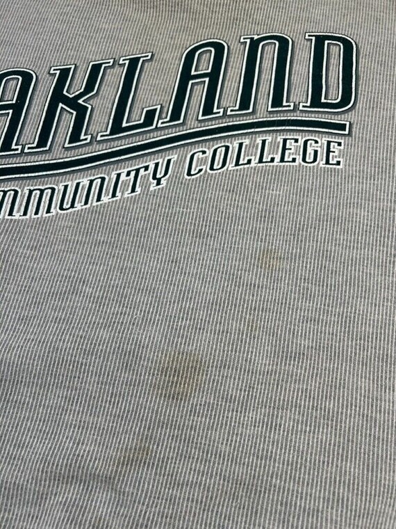 Vintage 90s Oakland Community College Spell Out G… - image 5