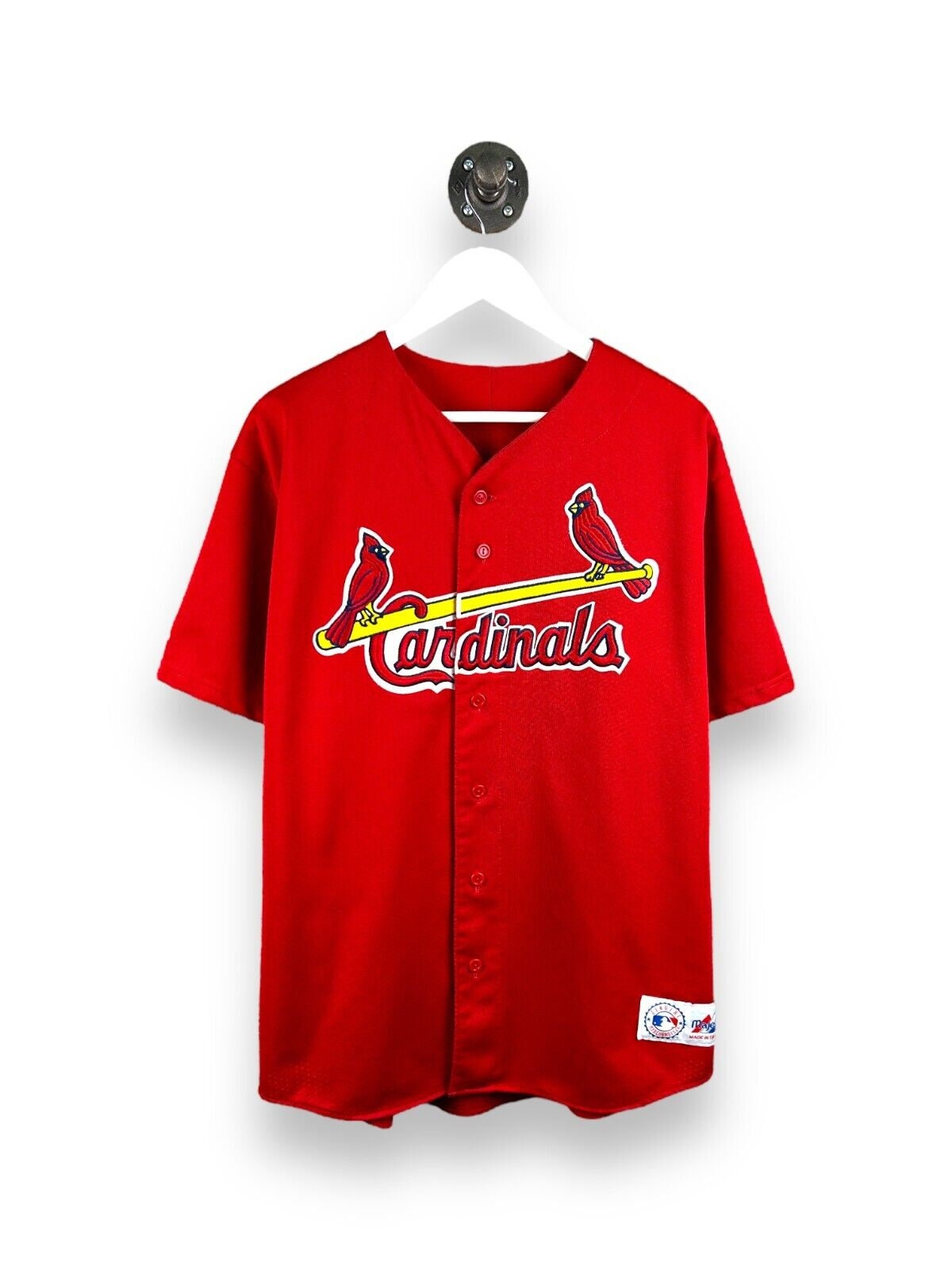 Bob Uecker Jersey - St. Louis Cardinals 1964 Home MLB Throwback Baseball  Jersey