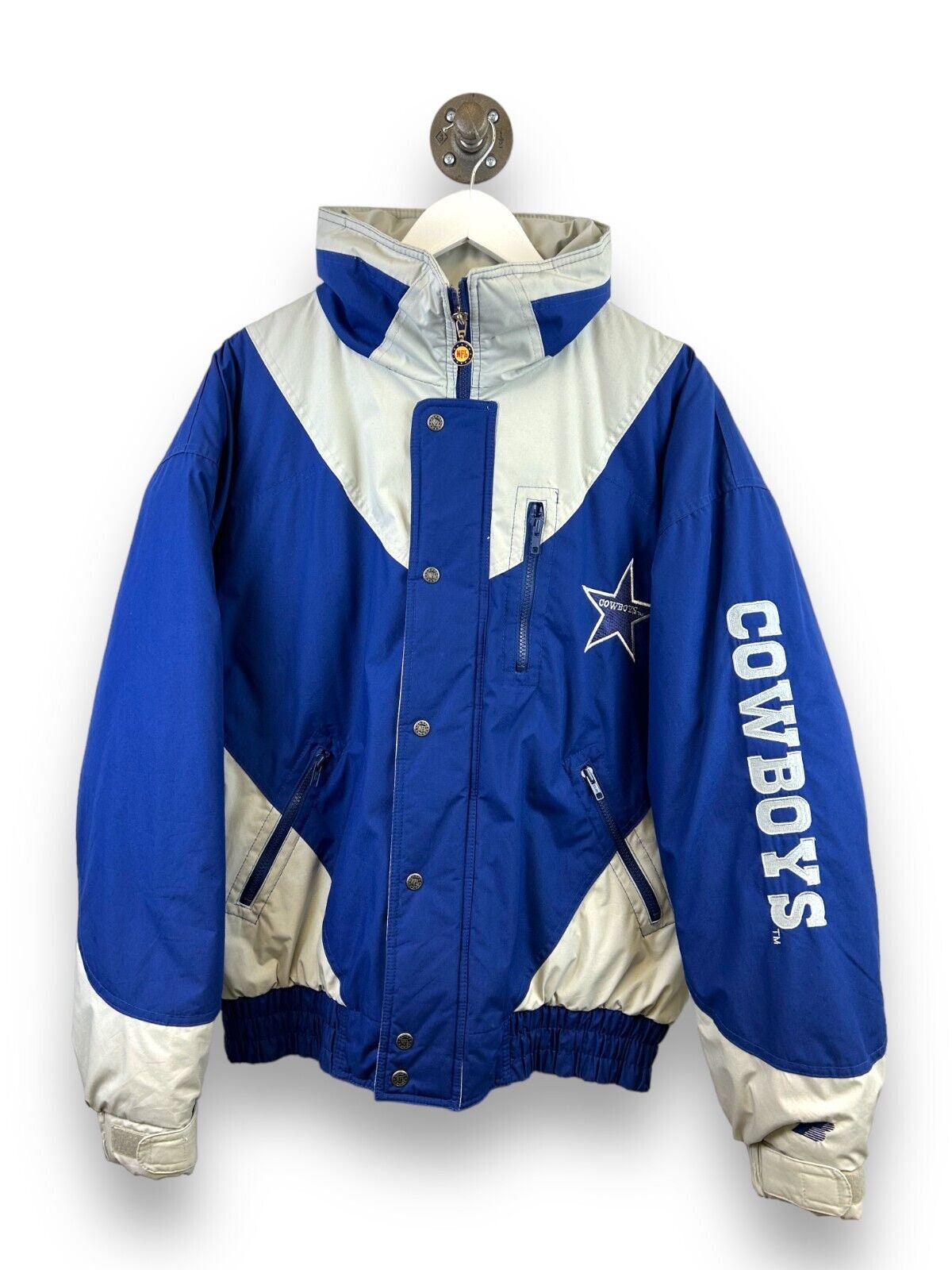Vintage Triple F.A.T Goose Men's Dallas Cowboys NFL Parka Jacket
