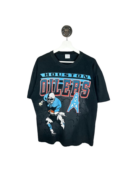 Houston Oilers Distressed Vintage logo shirt